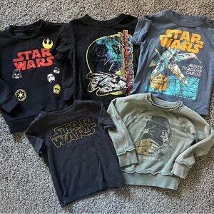 LOT of Toddler Star Wars Tops
